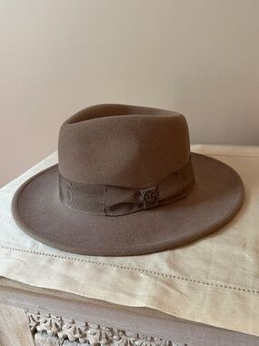 Goorin Bros. Brown Wool Fedora SZ Small